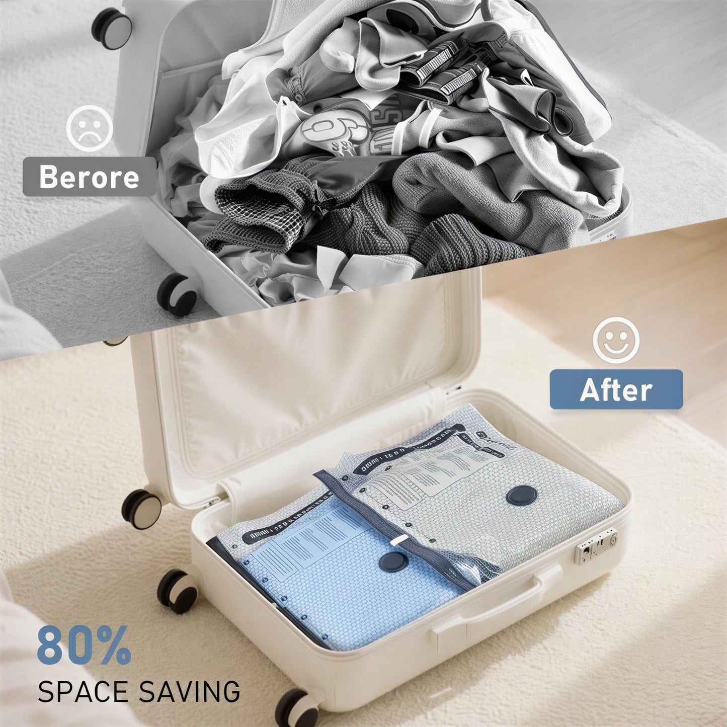 Vacuvo Vacuum Seal Travel Bags
